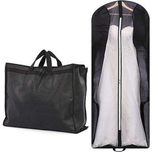 70" Bridal Wedding Gown Garment Bag Extra Large Foldable Portable Travel